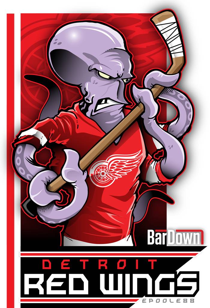 Ароматизатор талисман клуба «Detroit Red Wings»