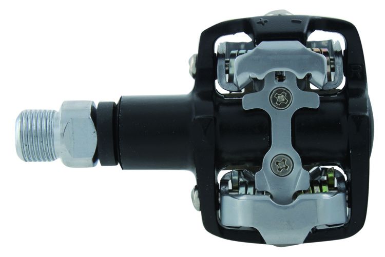 Педали контактные, алюминиевые, аналог Shimano, вес: 350гр-пара.