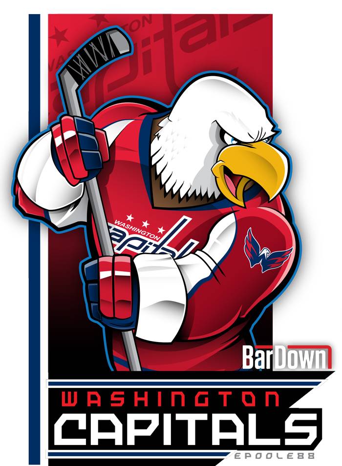 Ароматизатор талисман клуба «Washington Capitals»