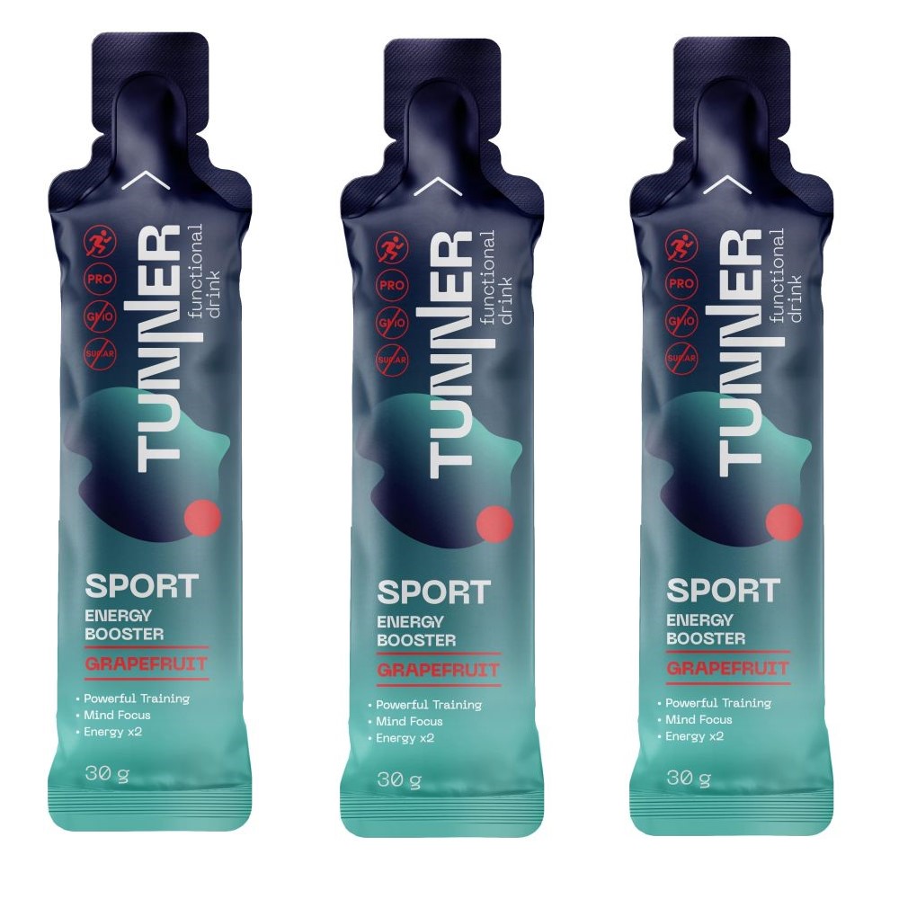 Энергетический гель «Energy Booster Gel» грейпфрут 30 мл.