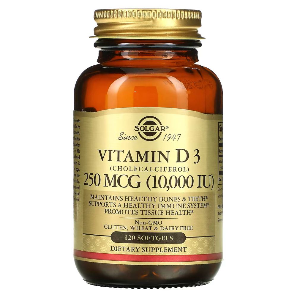 Витамины «Vitamin D-3 10000» 120 капс.
