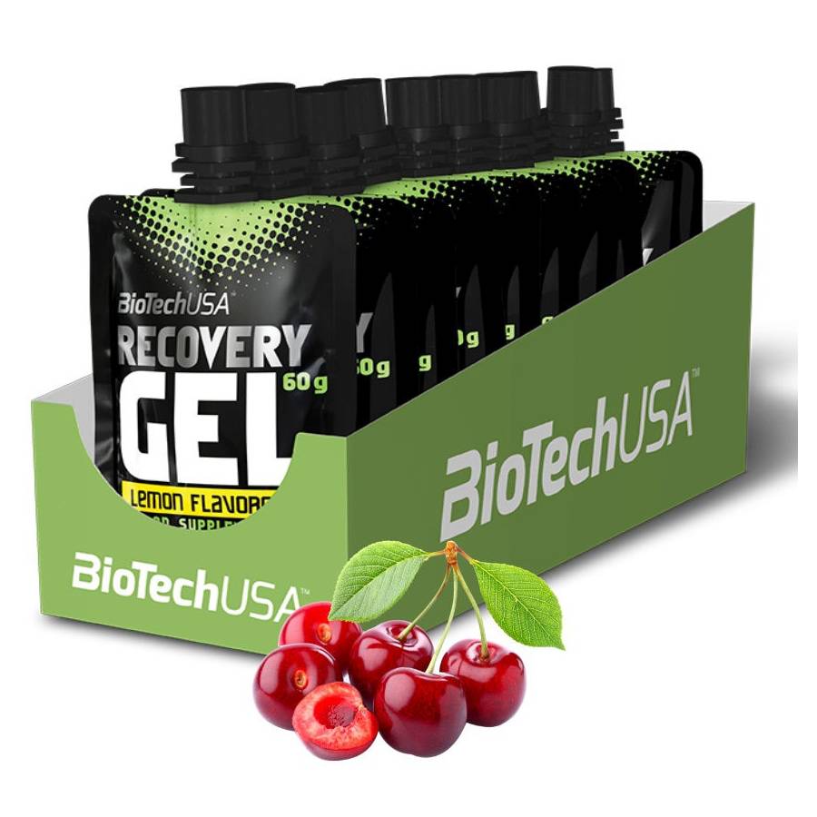 Энергетический гель «Recovery Gel» вишня 60 гр.