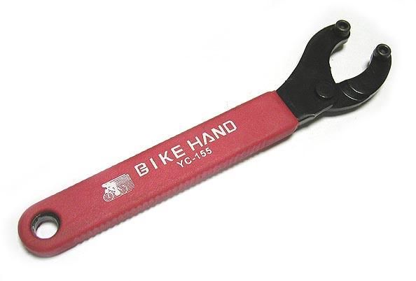 Вело-Инструмент Bike Hand «10860» ключ для  контргайки оси каретки.
