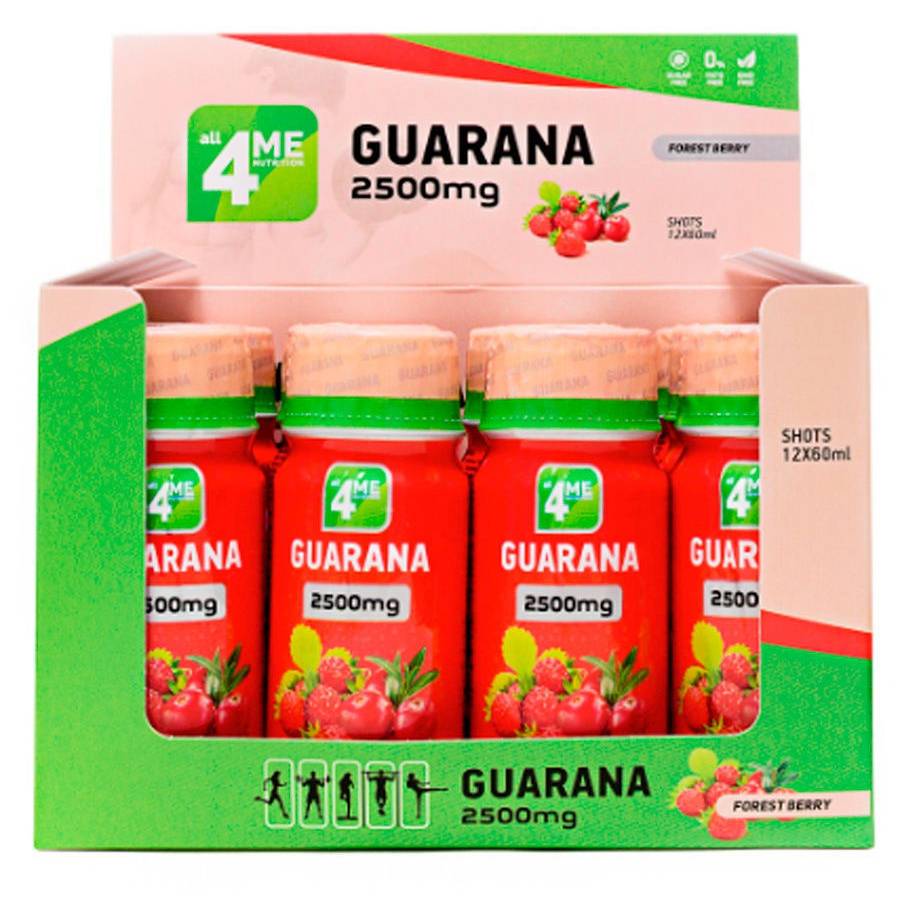 Гуарана жидкая «Guarana 2500mg» лесная ягода, 60 мл.