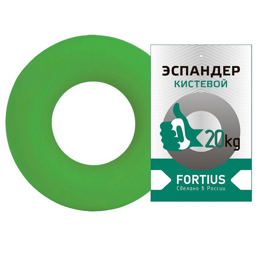Эспандер-кольцо кистевой, D=80мм, нагрузка: 20 кг, цв: микс