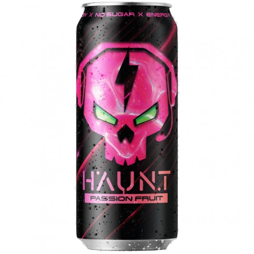 Напиток энергетический «HAUNT» вкус: маракуйя, 500 мл.