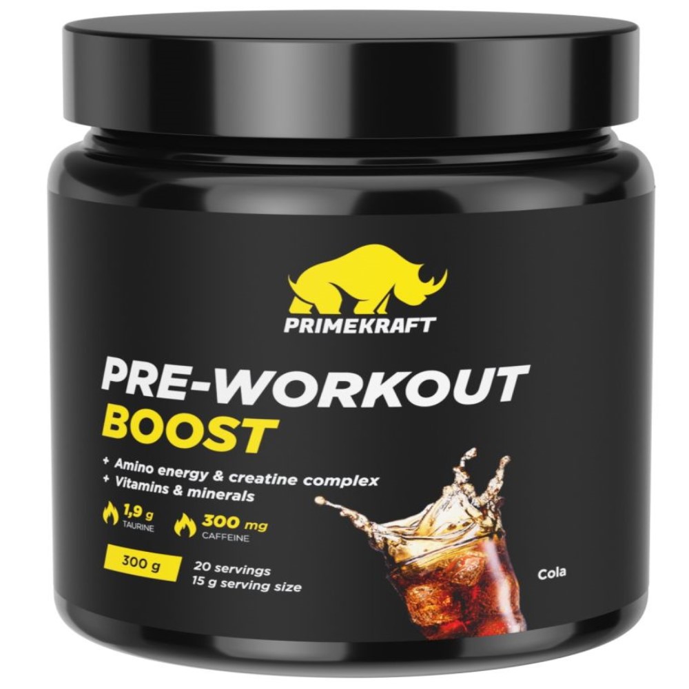 Предтренировочный комплекс «Pre-Workout Boost» 300 гр.