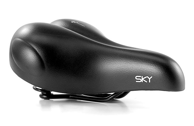 Велоседло гелевое «Classic Sky» унисекс, р: 277x215мм.