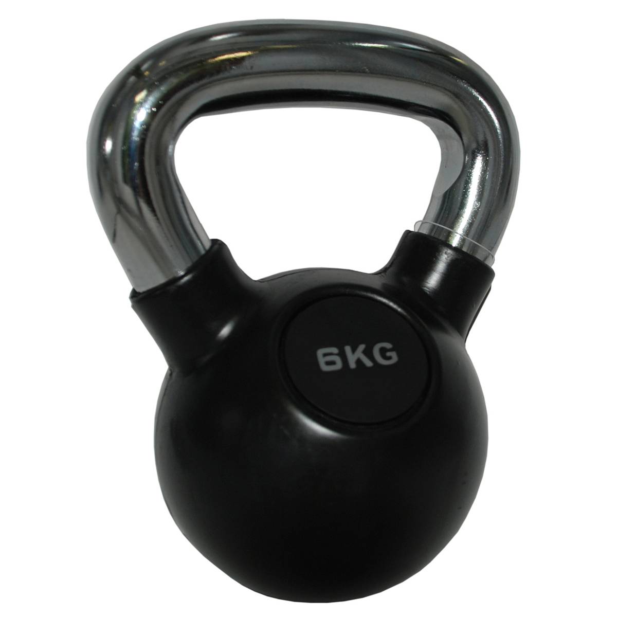 Гиря в резиновой оболочке «HKDB4011» вес: 6 кг.