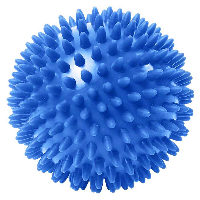 Мяч массажный «C33445» ПВХ, твердый, d-6 см, цв: синий.