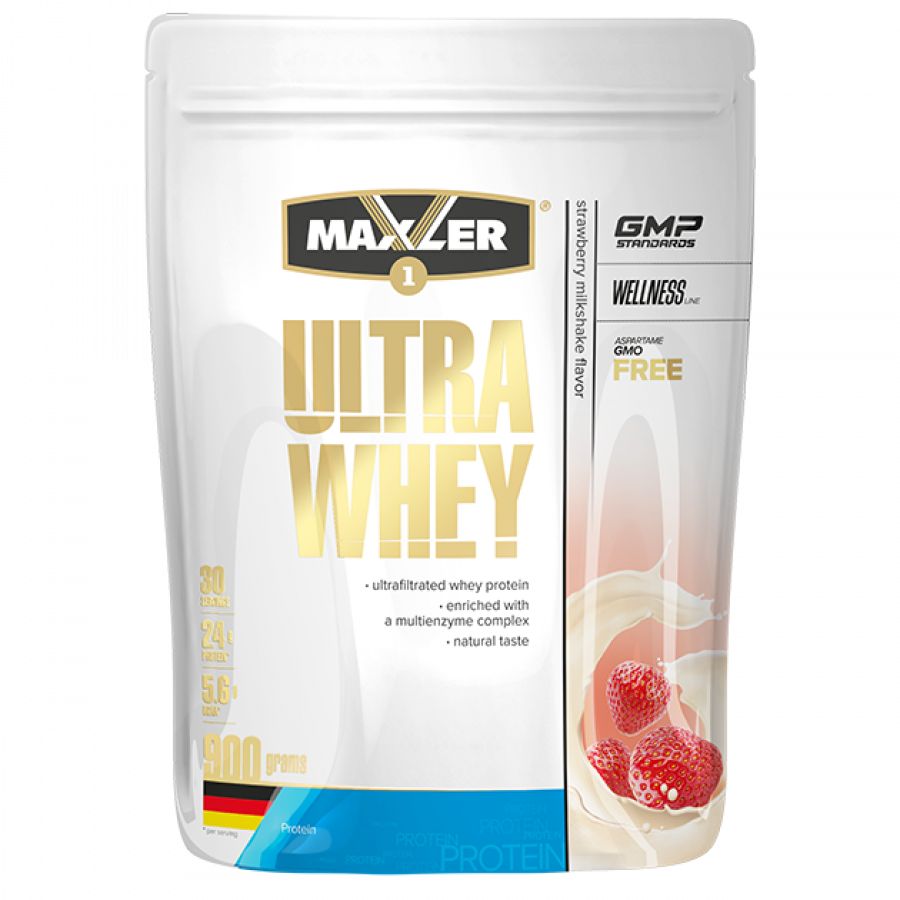 Протеин сывороточный «Ultra Whey» пакет 900 гр.