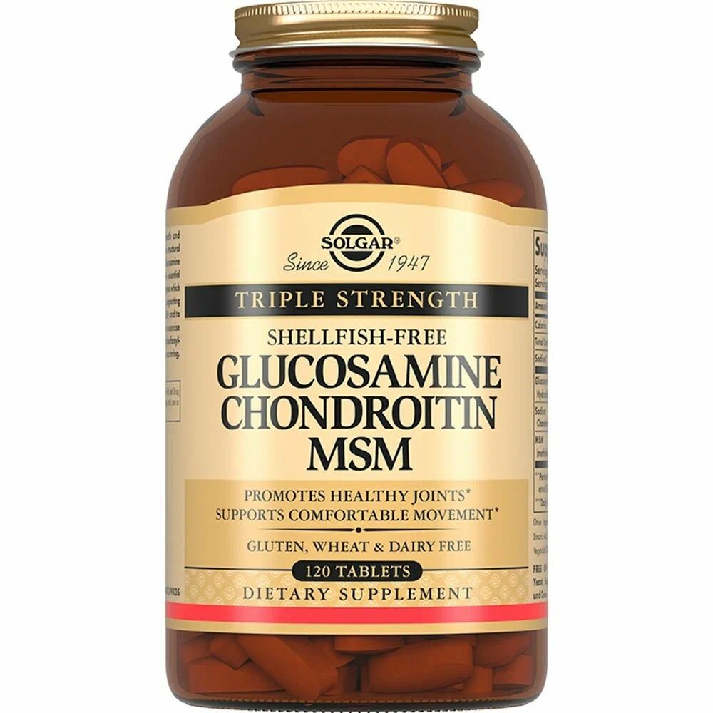 Укрепление суставов «Glucosamine Chondroitin MSM» 120 таб.