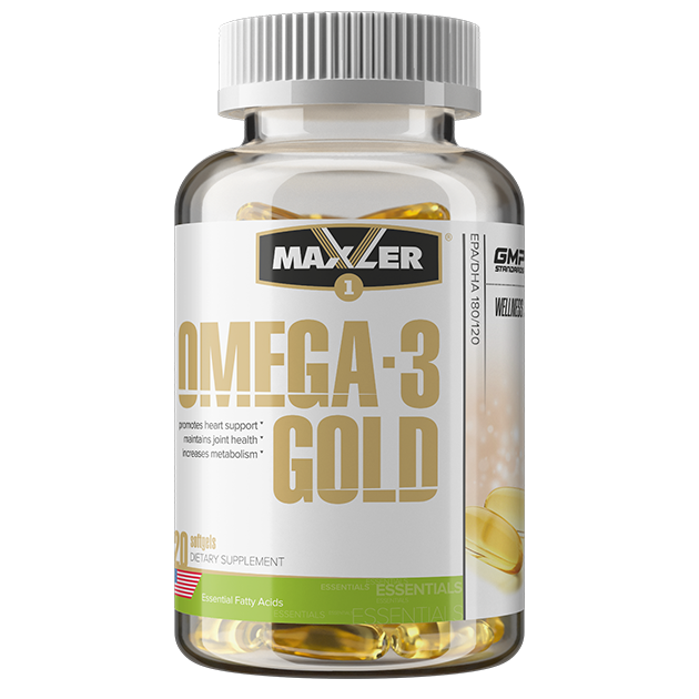 Жирные кислоты «Omega-3 Gold» 120 капс.