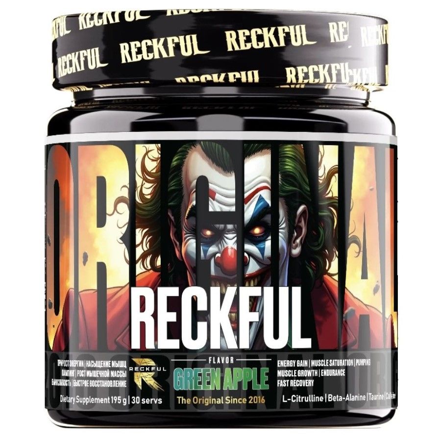 Предтренировочный комплекс «Reckful» 30 порций