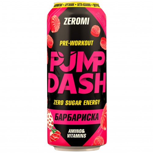 Напиток энергетический «Pump Dash» барбариска, 500 мл.