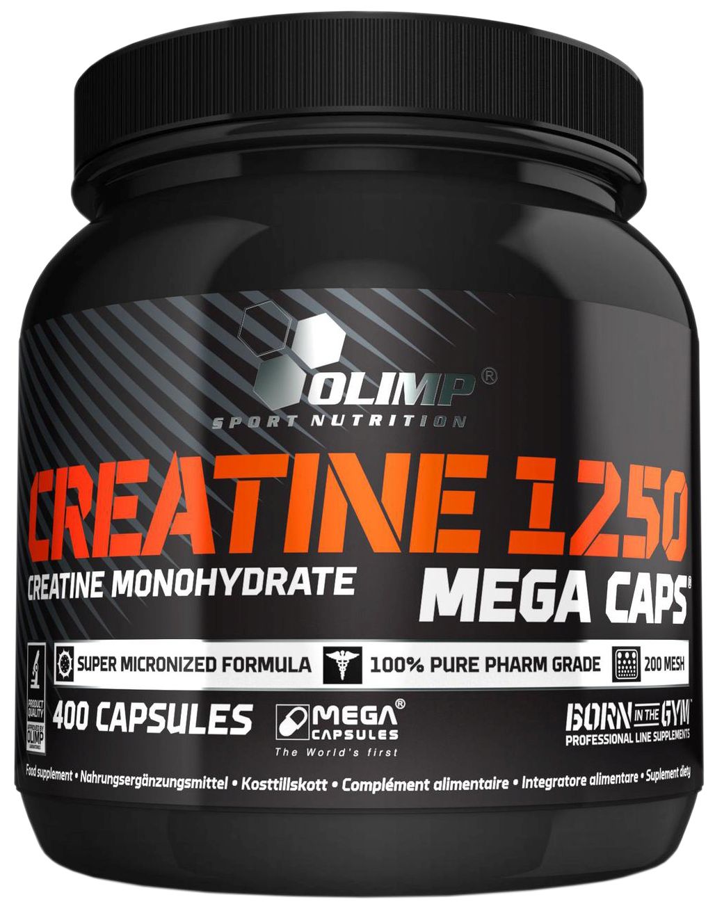 Креатин «Creatine Mega Caps 1250» 400 капс.