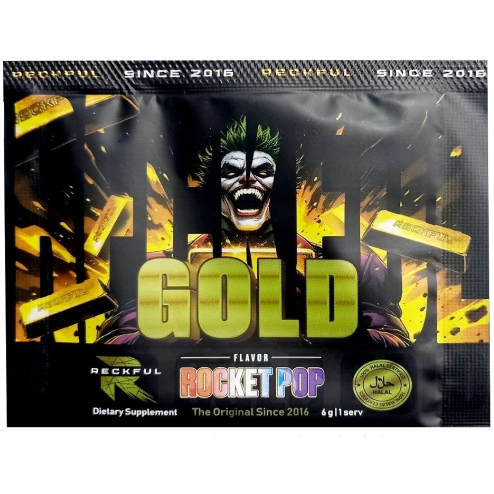 Предтренировочный комплекс «Gold» рокет поп, 6 гр.