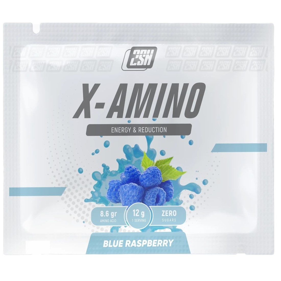 Аминокислоты «X-Amino» голубая малина, 12 гр.