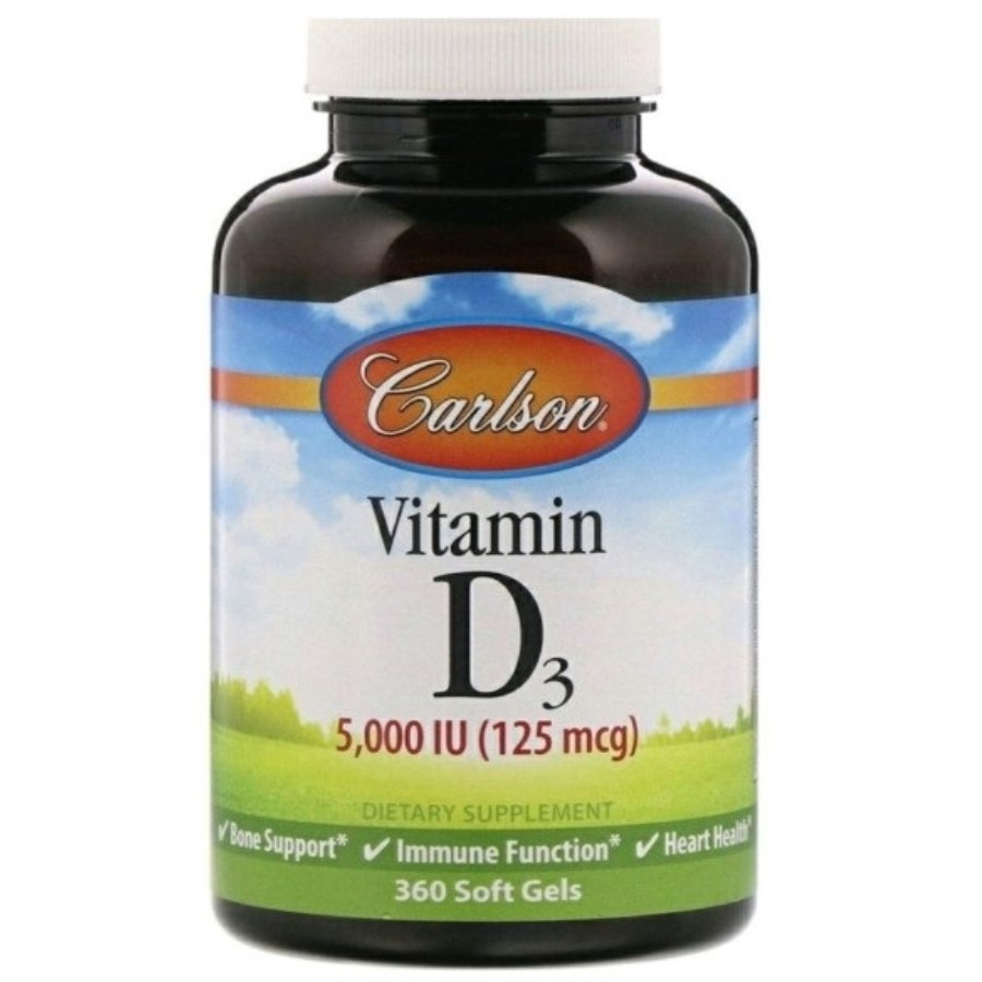 Витамины «Vitamin D3 5000 IU» 360 капс.