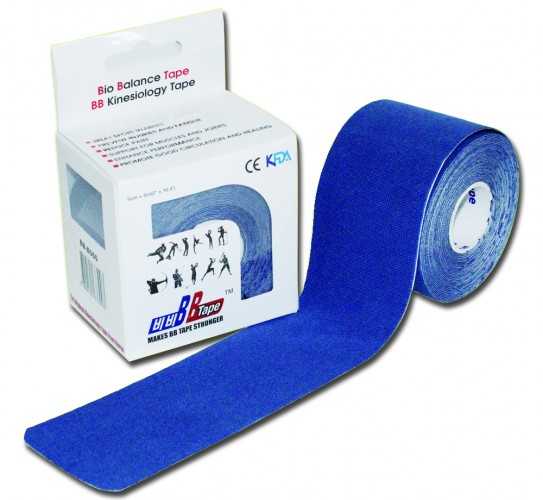 Кинезио тейп «Bio Balance» р: 5смх5м, цв: т-синий