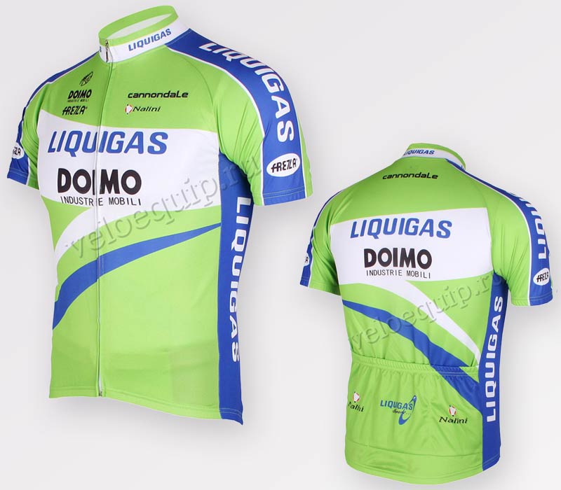Веломайка «LIQUIGAS-DOIMO» цв: сине-зелёный, р: XL