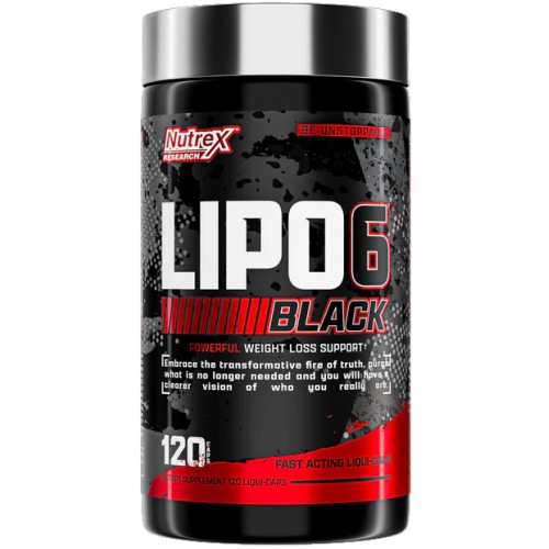 Сжигатель жира «Lipo-6 Black» 120 капс.