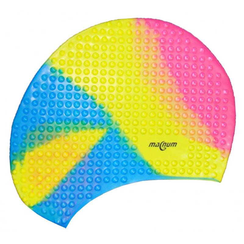 Шапочка для плавания SR «Bubble Cap» силикон, цв: многоцветная.