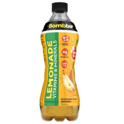 Лимонад газированный «Lemonade+Vitamins+Minerals» дюшес, 500 мл.
