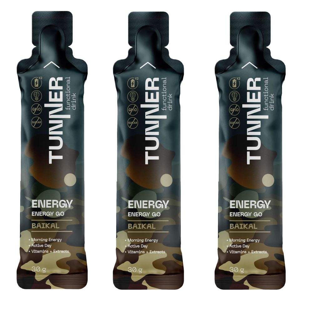 Энергетический гель «Energy Go Gel» байкал 30 мл.
