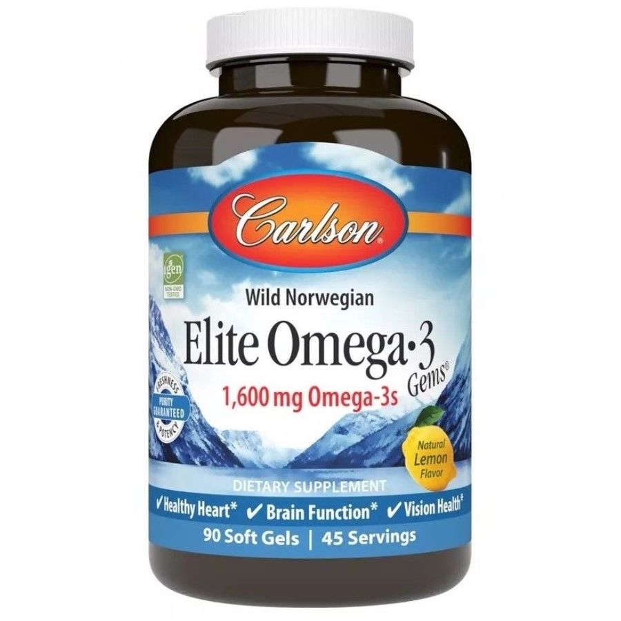 Жирные кислоты «Elite Omega-3 1600mg» 90 капс.