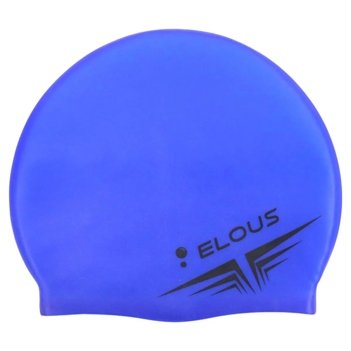 Шапочка для плавания SR «EL005» силикон, цв: синий.