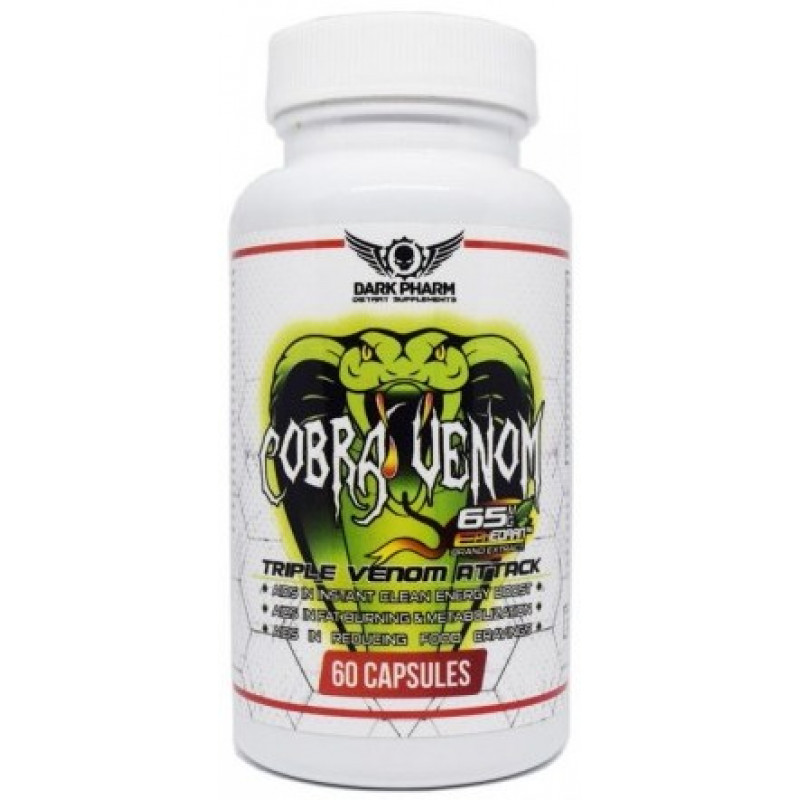 Сжигатель жира «Cobra Venom» 60 капс.